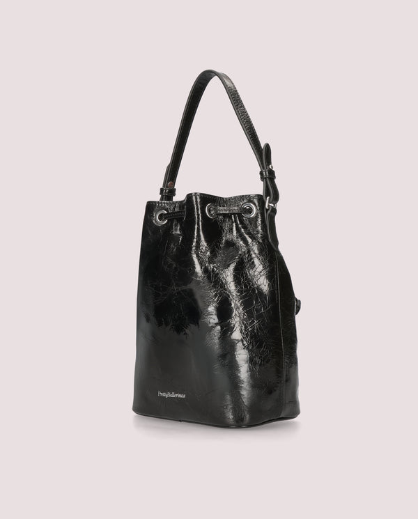 Pretty Ballerinas Black Patent Leather Bags