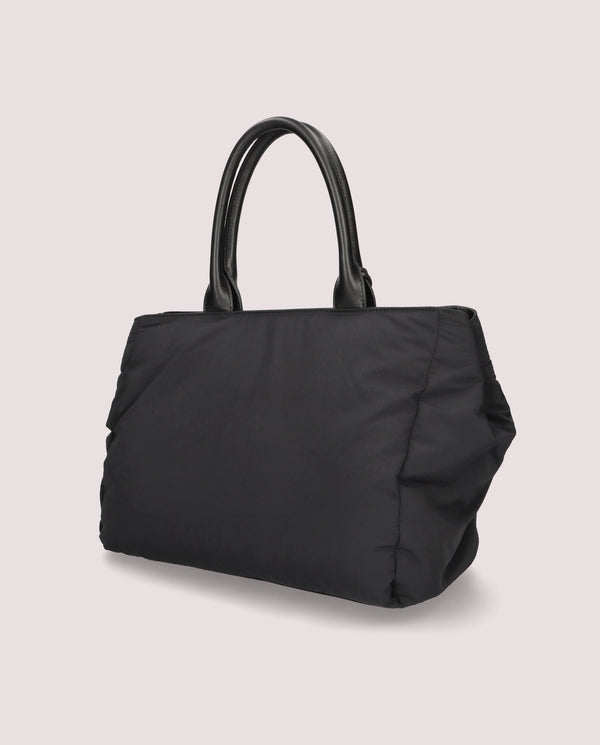 Pretty Ballerinas Black Woven Bags