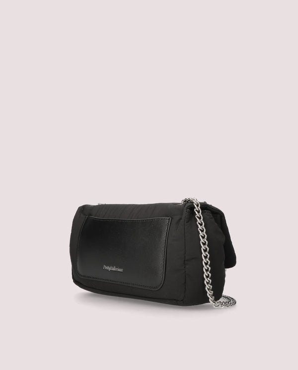 Pretty Ballerinas Black Woven Bags