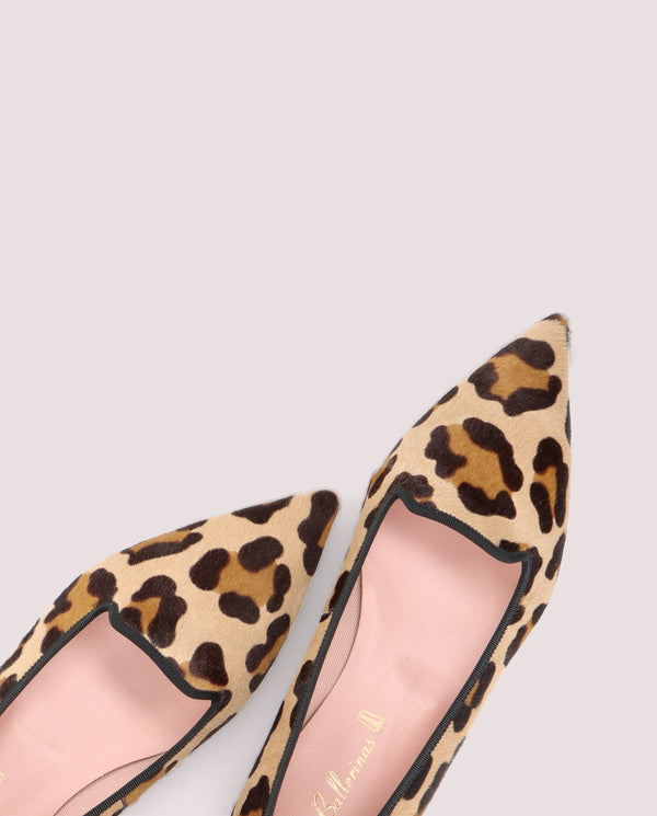 Pretty Ballerinas Ella Animal Print Pony Loafers