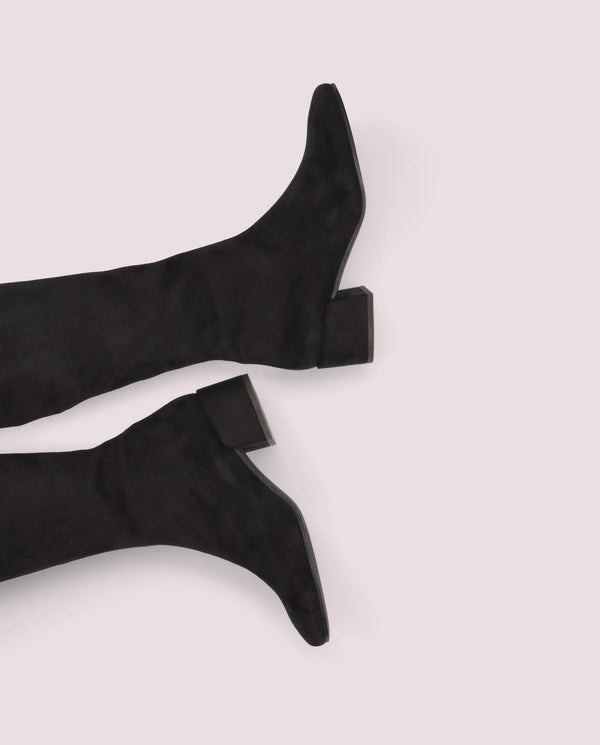 Pretty Ballerinas Jendayi Black Woven Boots