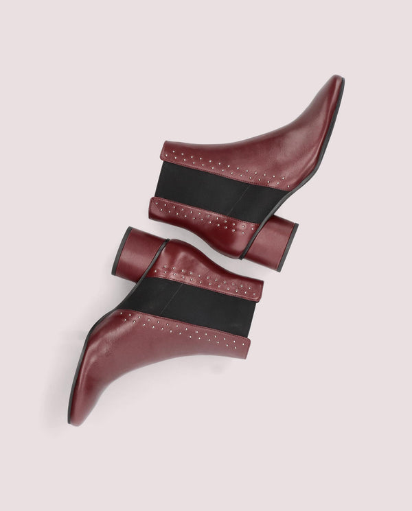Pretty Ballerinas Jendayi Red Leather Boots