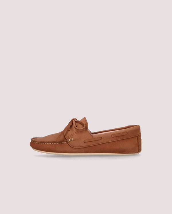 Pretty Ballerinas Josephine Brown Leather Loafers