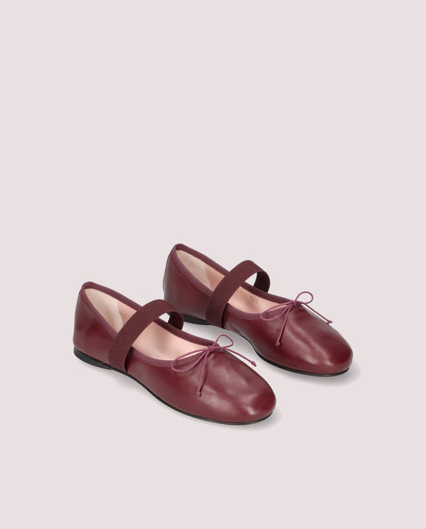 pretty ballerinas Lea Brown Leather Ballet Flats