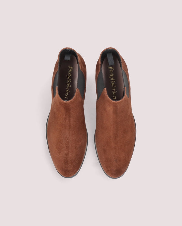 Pretty Ballerinas Pat Brown Suede Ankle Boots