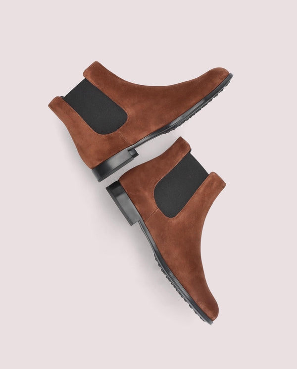 Pretty Ballerinas Pat Brown Suede Ankle Boots