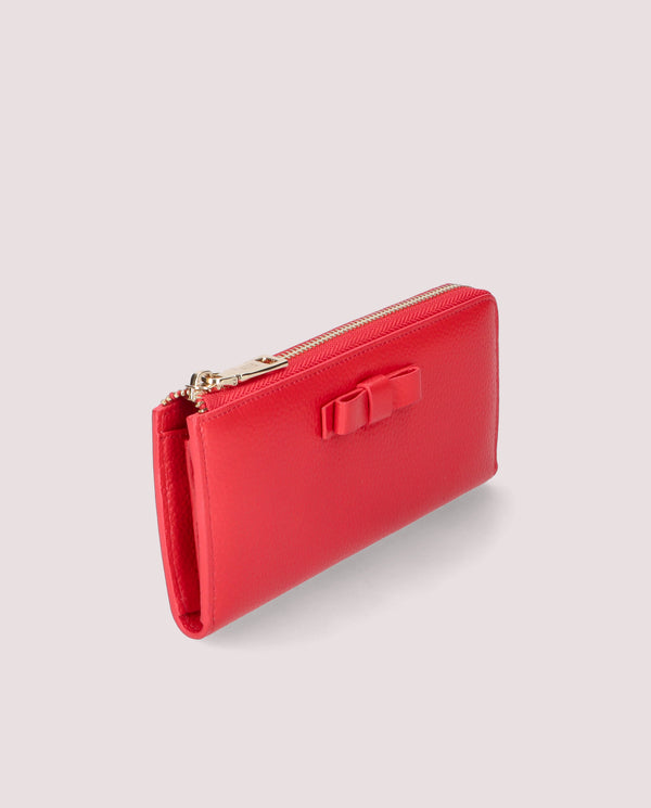 Pretty Ballerinas Red Leather Bags Accessories