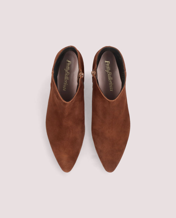 Pretty Ballerinas Robin Brown Suede Ankle Boots