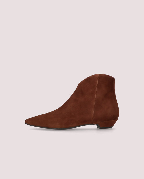 Pretty Ballerinas Robin Brown Suede Ankle Boots