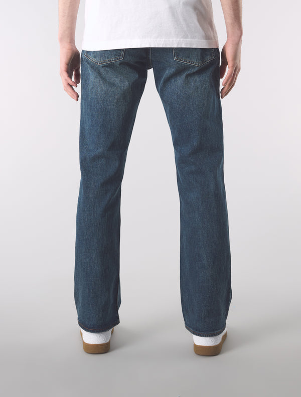 Pretty Green Burnage Regular Fit Jeans 6 Month Wash