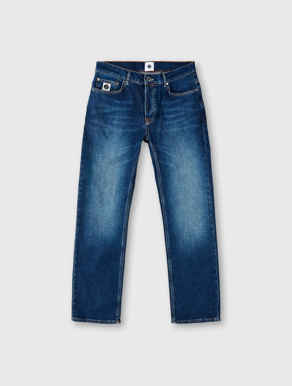 pretty green Burnage Regular Fit Jeans 6 Month Wash