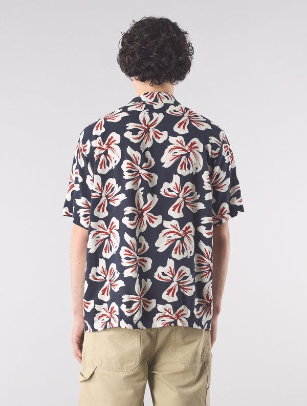 Pretty Green Longford Cuban Collar Short Sleeve Shirt