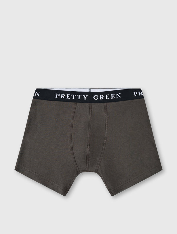 Pretty Green 3 Pack Nimbus Boxers Grey