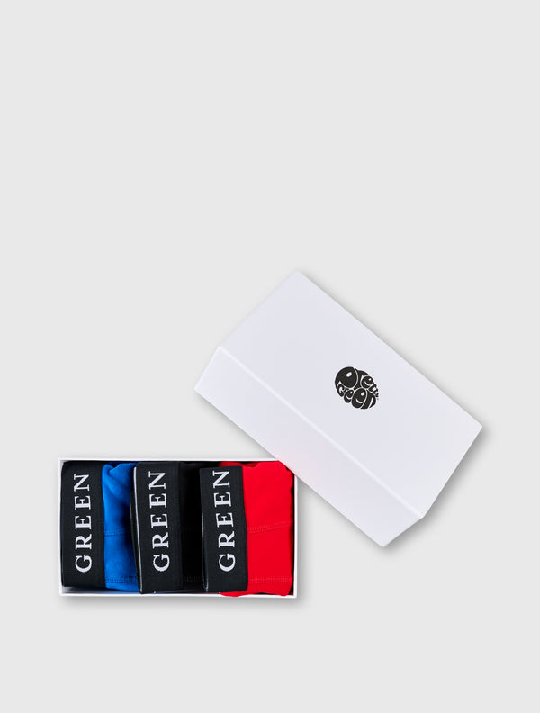 pretty green 3 Pack Nimbus Boxers Red