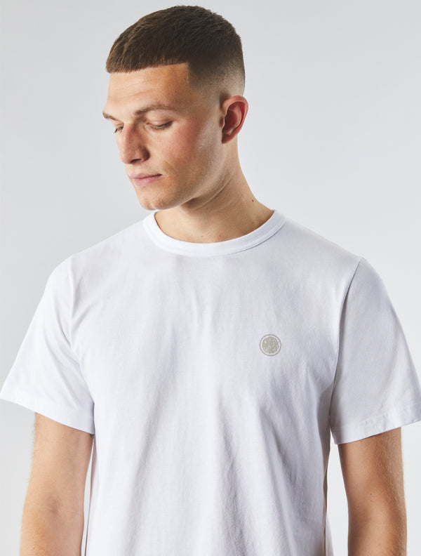 Pretty Green Altair T-shirt White