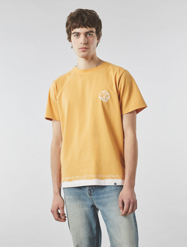Pretty Green Anaheim Tie Dye T-shirt Orange