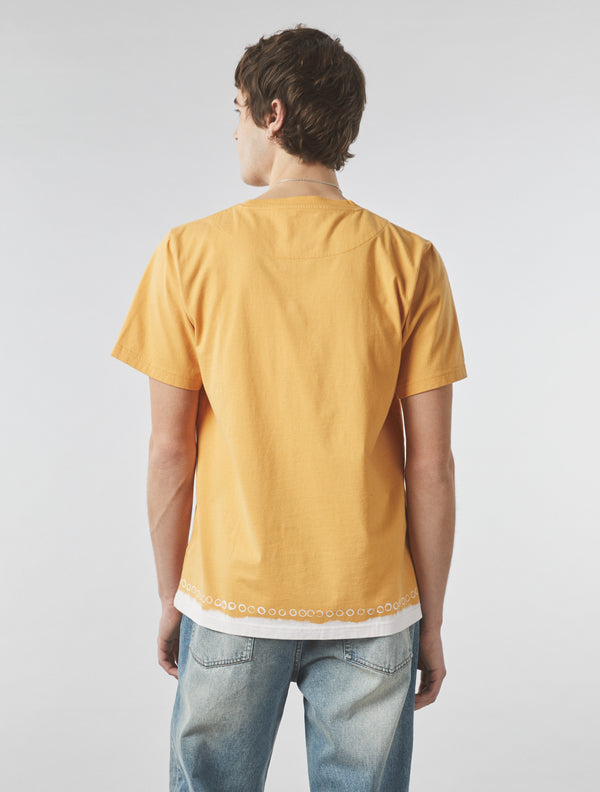 Pretty Green Anaheim Tie Dye T-shirt Orange