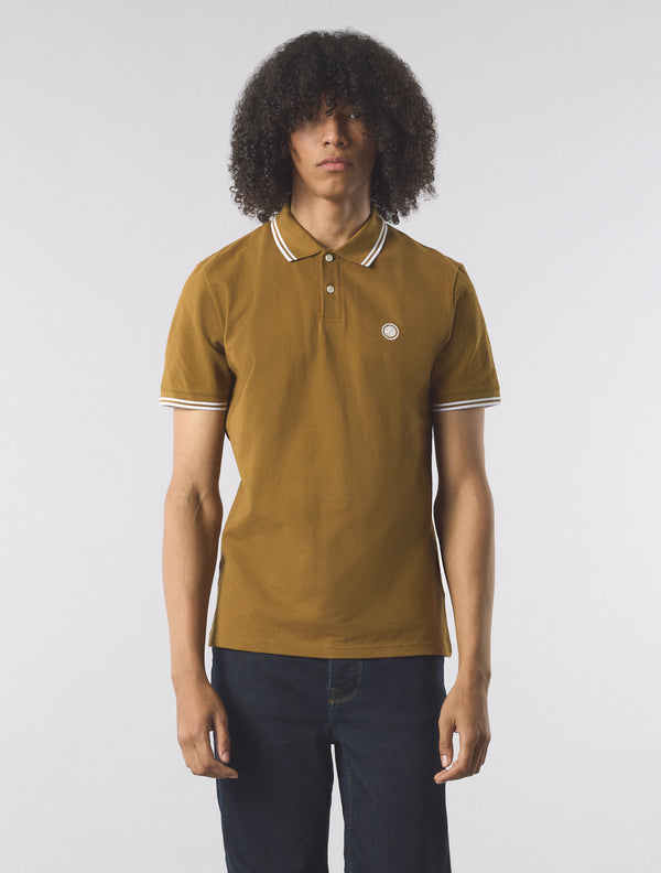 Pretty Green Barton Polo Khaki