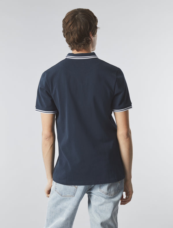 Pretty Green Barton Polo Navy