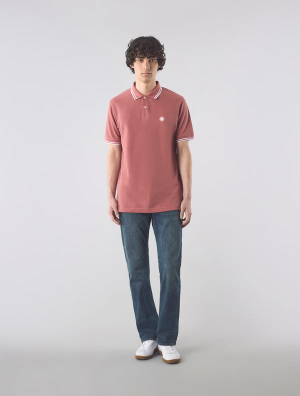 Pretty Green Barton Polo Ruby