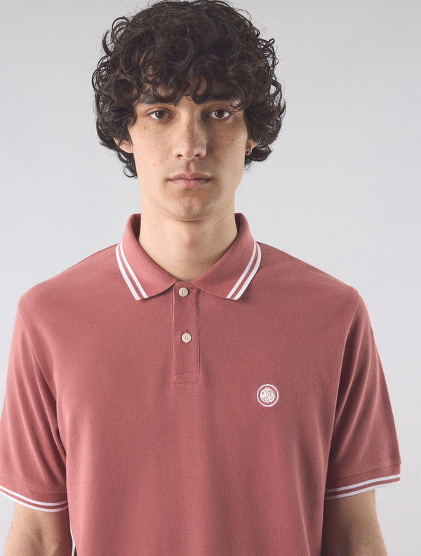 Pretty Green Barton Polo Ruby