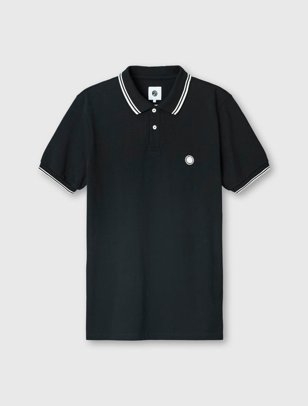 pretty green Barton Polo Shirt Black