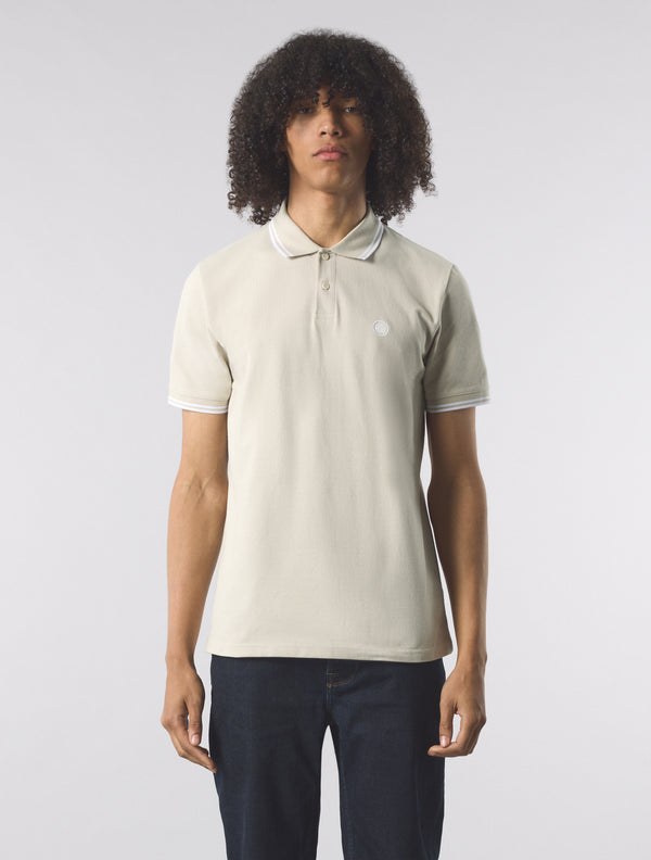 Pretty Green Barton Polo Stone