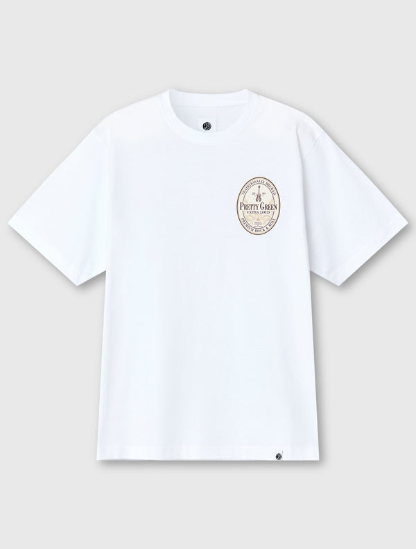 pretty green Black Stuff T-shirt White