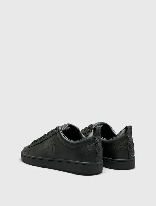Pretty Green Blanco Trainer Black