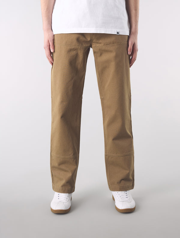 Pretty Green Brentwood Carpenter Trousers Brown