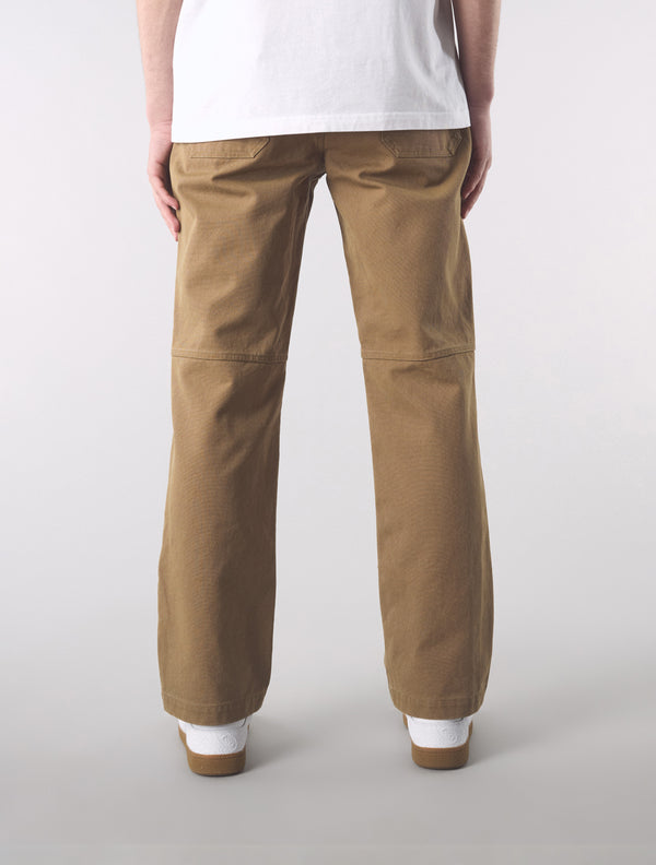 Pretty Green Brentwood Carpenter Trousers Brown