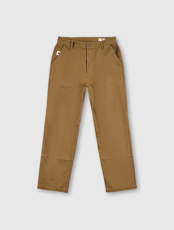 pretty green Brentwood Carpenter Trousers Brown