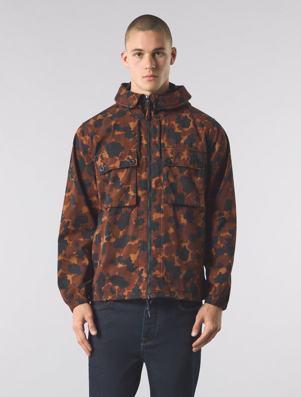 Pretty Green Brindle Hooded Jacket