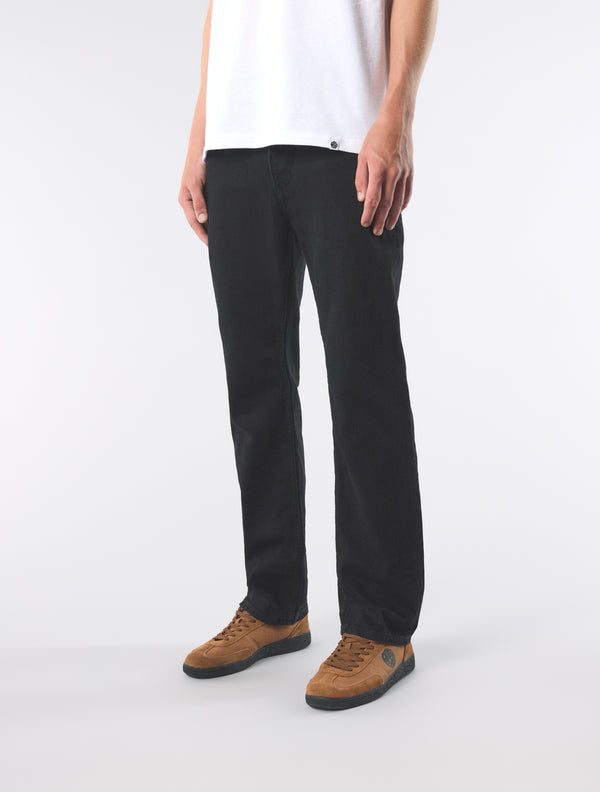 Pretty Green Burnage Regular Fit Jeans Black