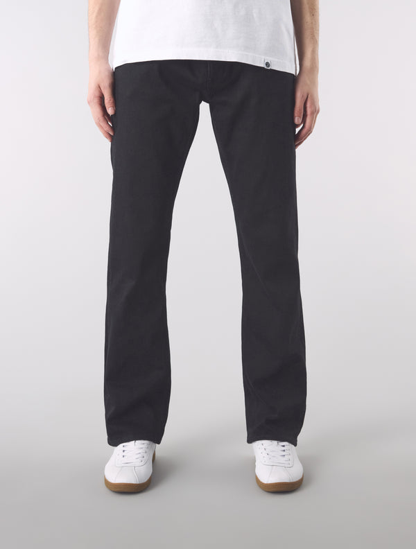 Pretty Green Burnage Regular Fit Jeans Black