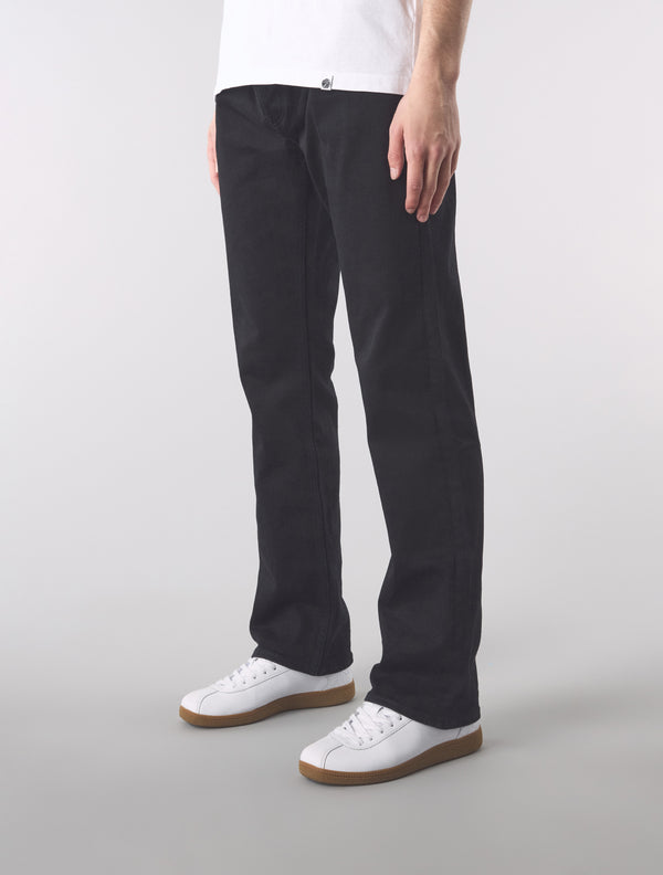 Pretty Green Burnage Regular Fit Jeans Black