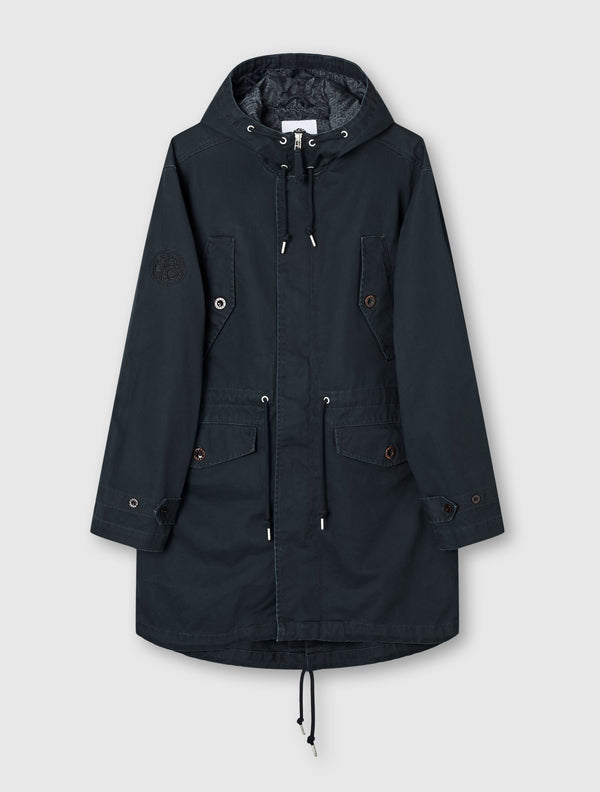 pretty green Cass Parka Black