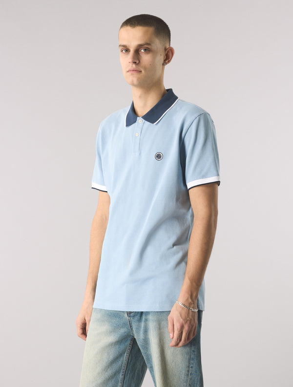 Pretty Green Contrast Collar Polo Shirt