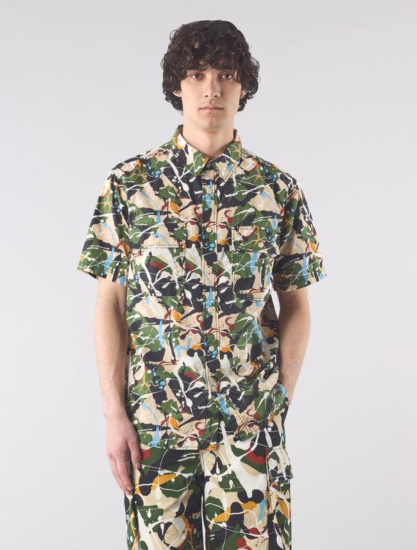 Pretty Green Convergence Short Sleeve Shirt