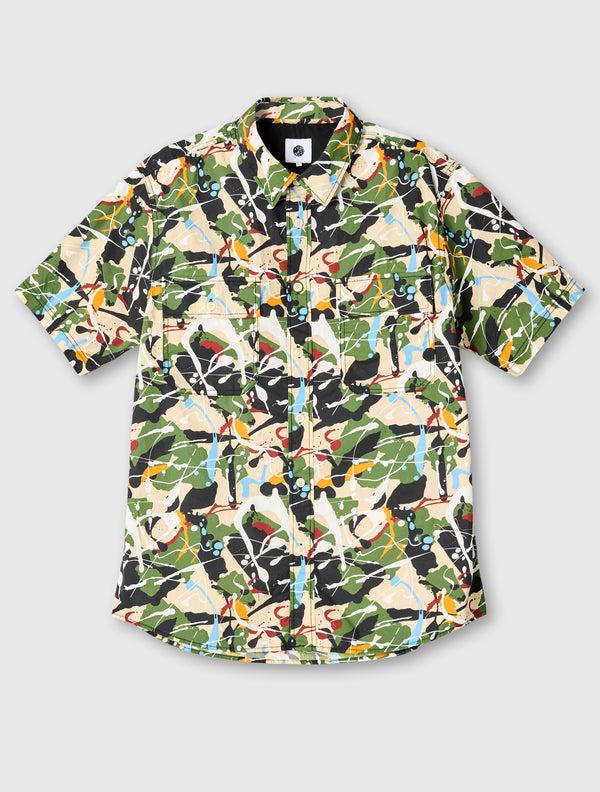pretty green Convergence Short Sleeve Shirt