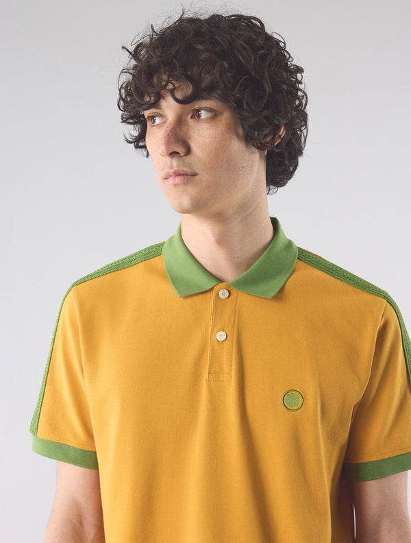 Pretty Green Denton Polo Yellow