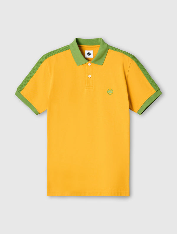 pretty green Denton Polo Yellow
