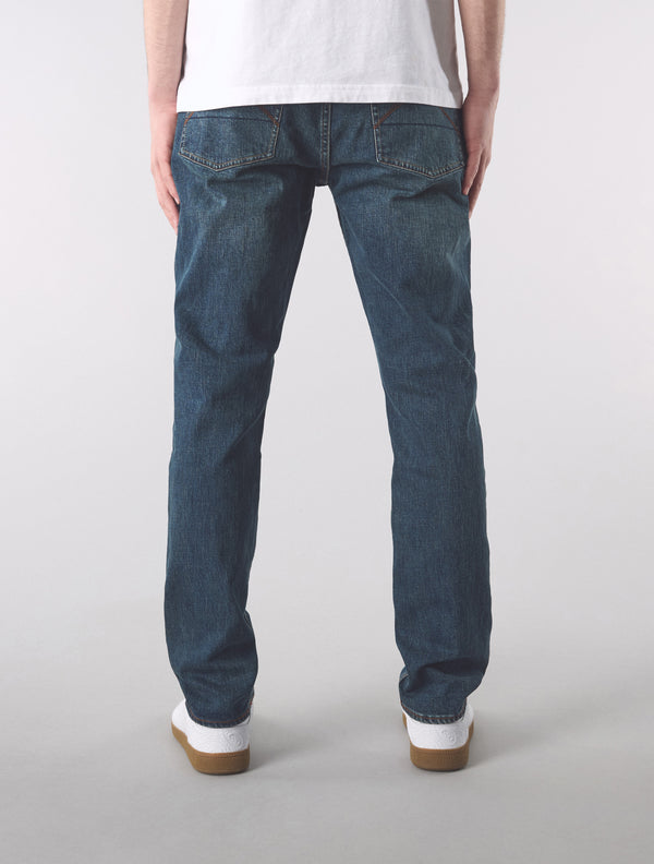 Pretty Green Erwood Slim Fit Jeans 6 Month Wash