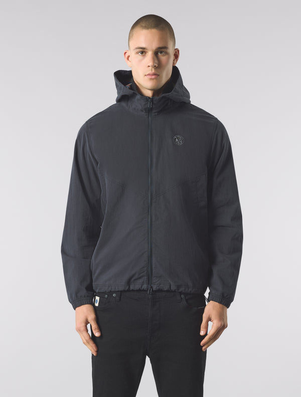 pretty Green Feltham Hooded Jacket Black