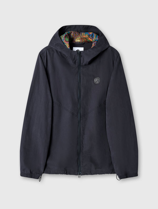 pretty green Feltham Hooded Jacket Black