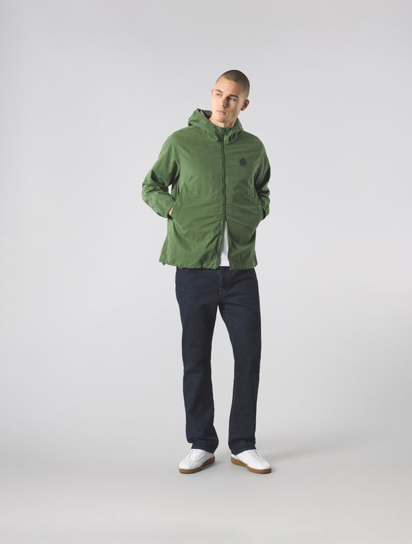 Pretty Green Feltham Hooded Jacket Khaki