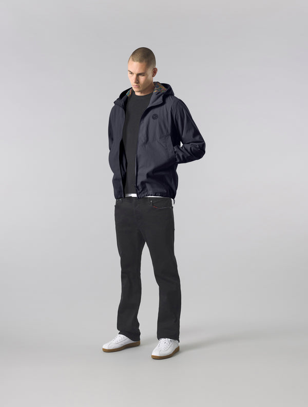 Pretty Green Feltham Hooded Jacket Navy