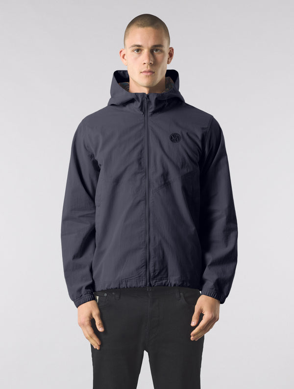 Pretty Green Feltham Hooded Jacket Navy