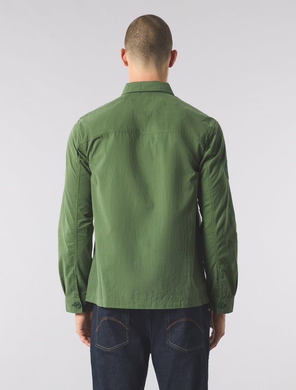 Pretty Green Feltham Overshirt Khaki
