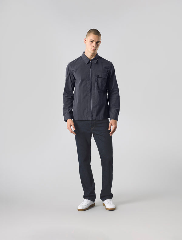 Pretty Green Feltham Overshirt Navy
